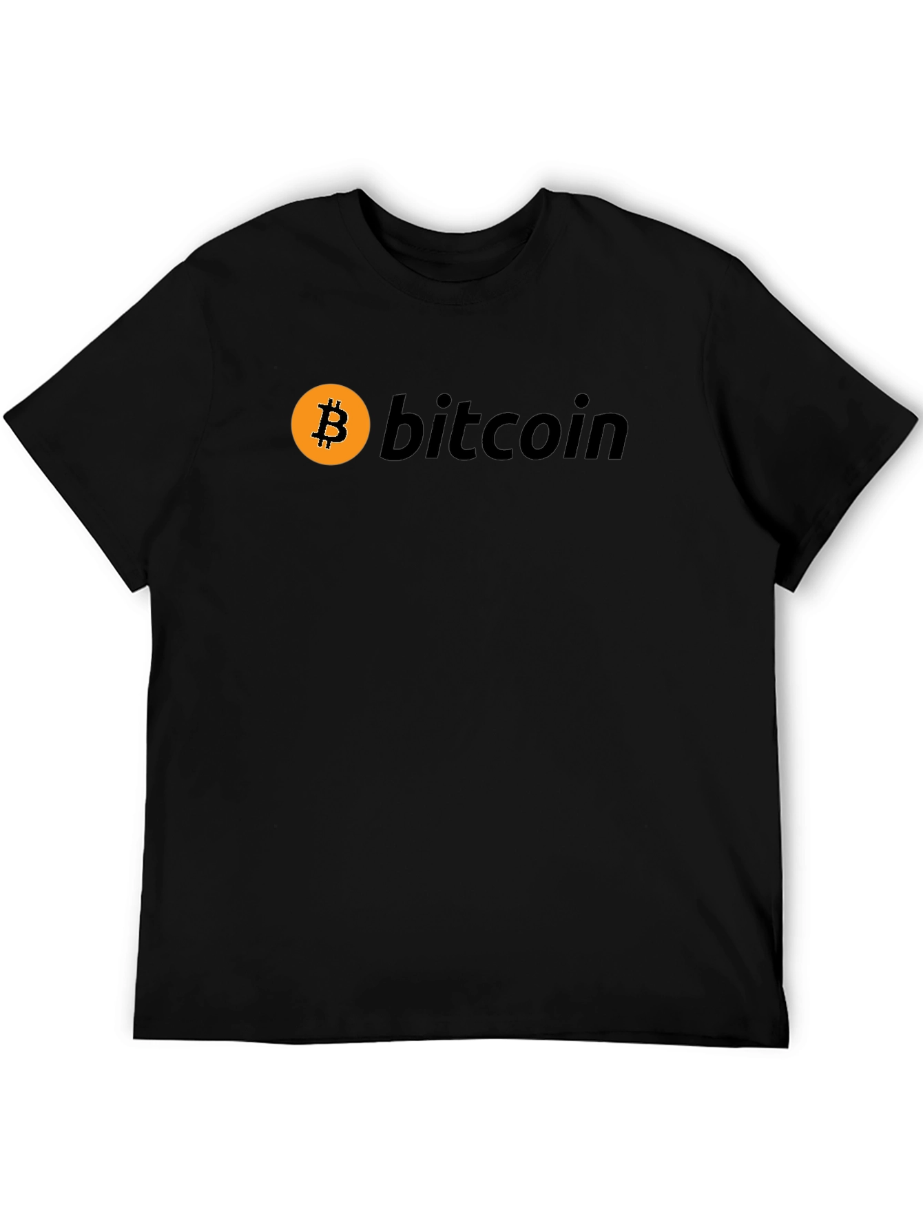 Bitcoin Crypto Black T-Shirt