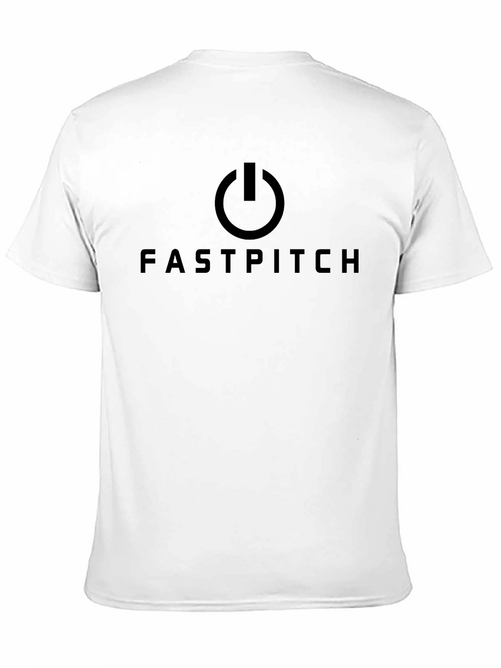 Fastpitch Power On Graphic Tee - Black