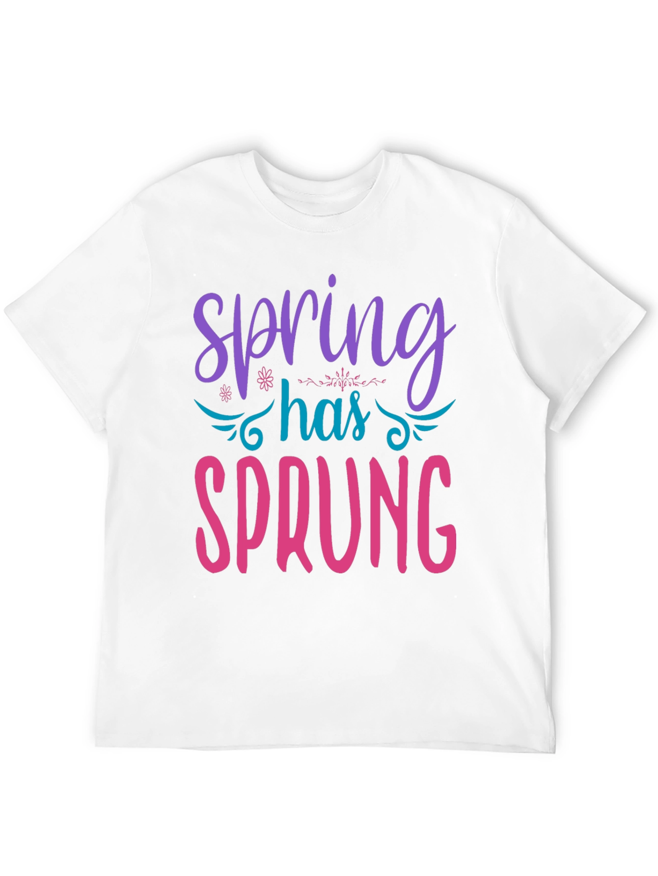 Spring Has Sprung Graphic Tee - Black