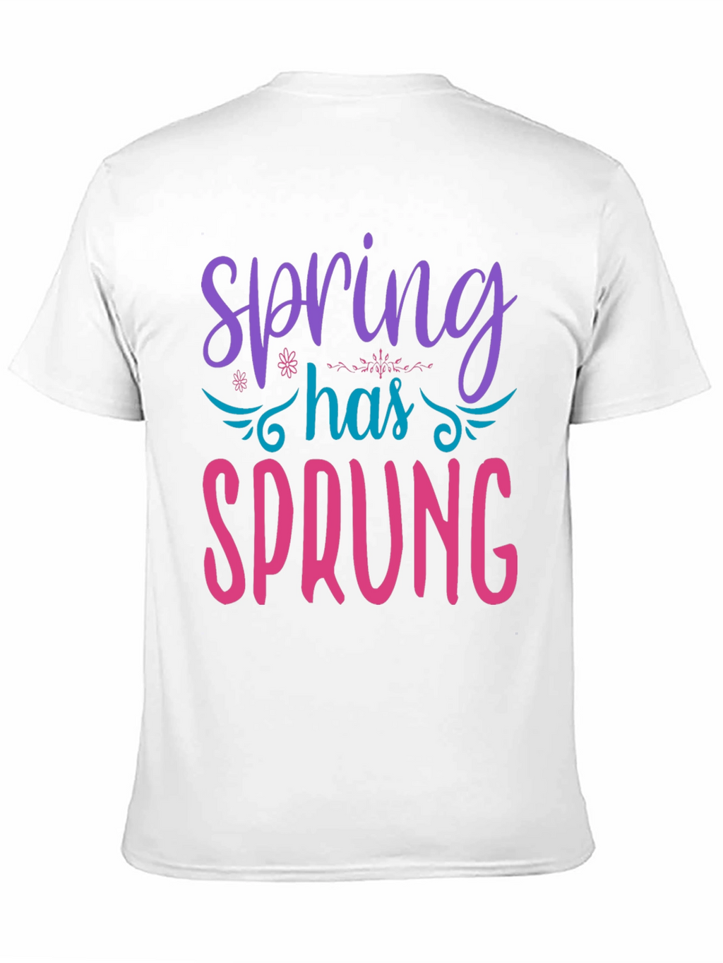 Spring Has Sprung Graphic Tee - Black