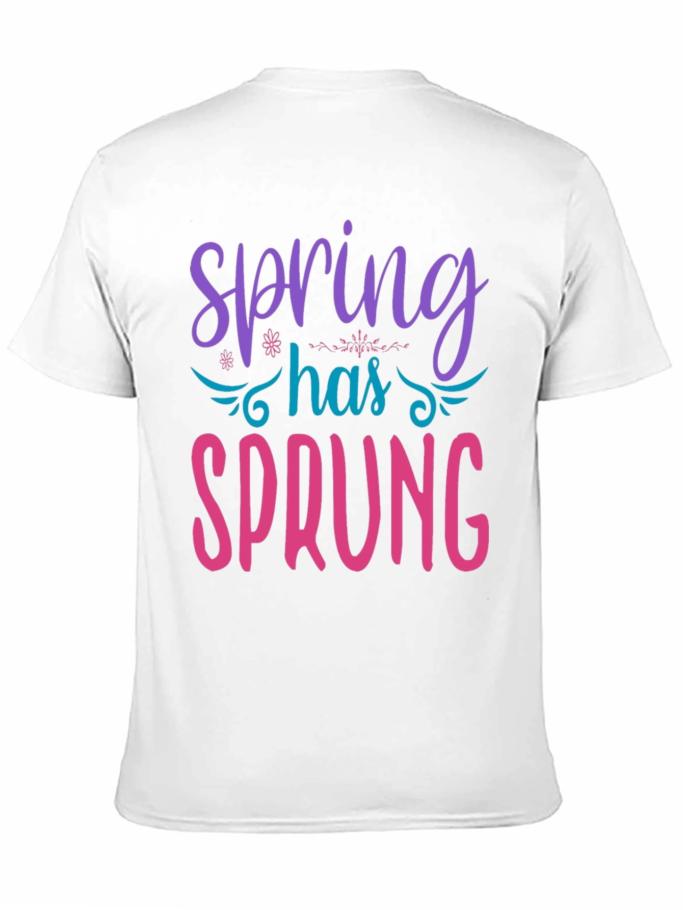 Spring Has Sprung Graphic Tee - Black
