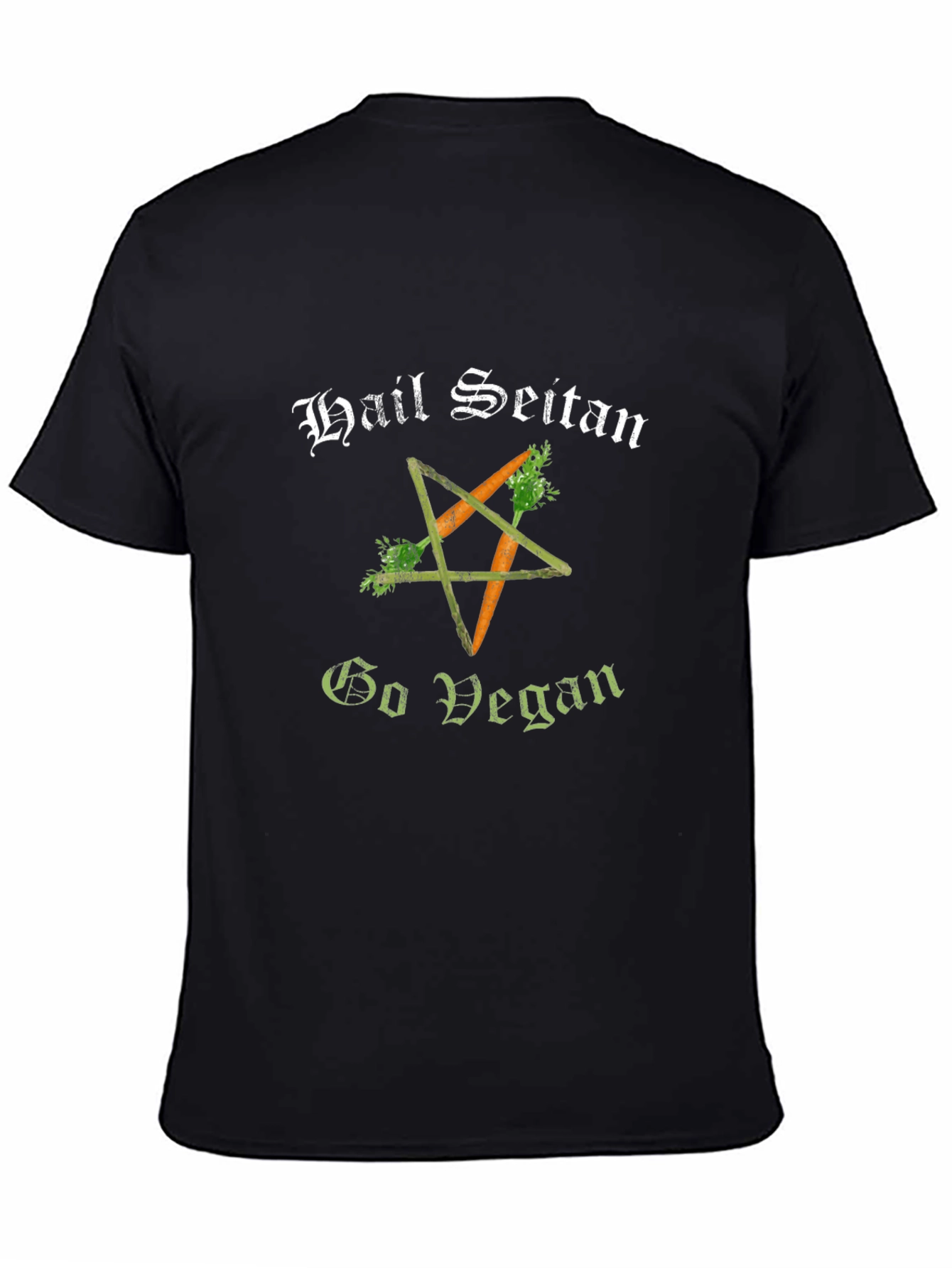 Hail Seitan Go Vegan T-Shirt