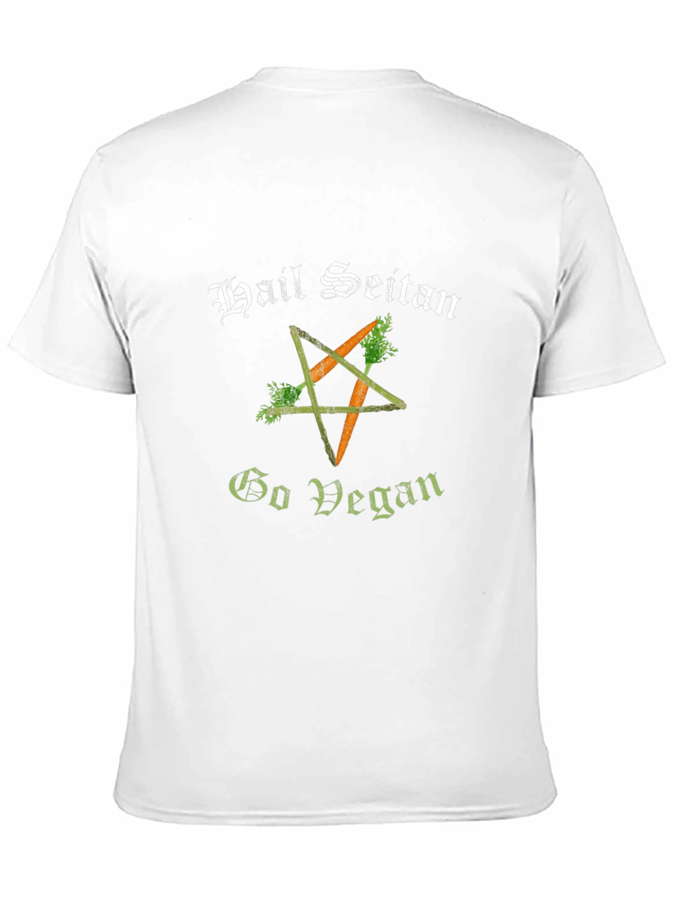 Hail Seitan Go Vegan T-Shirt