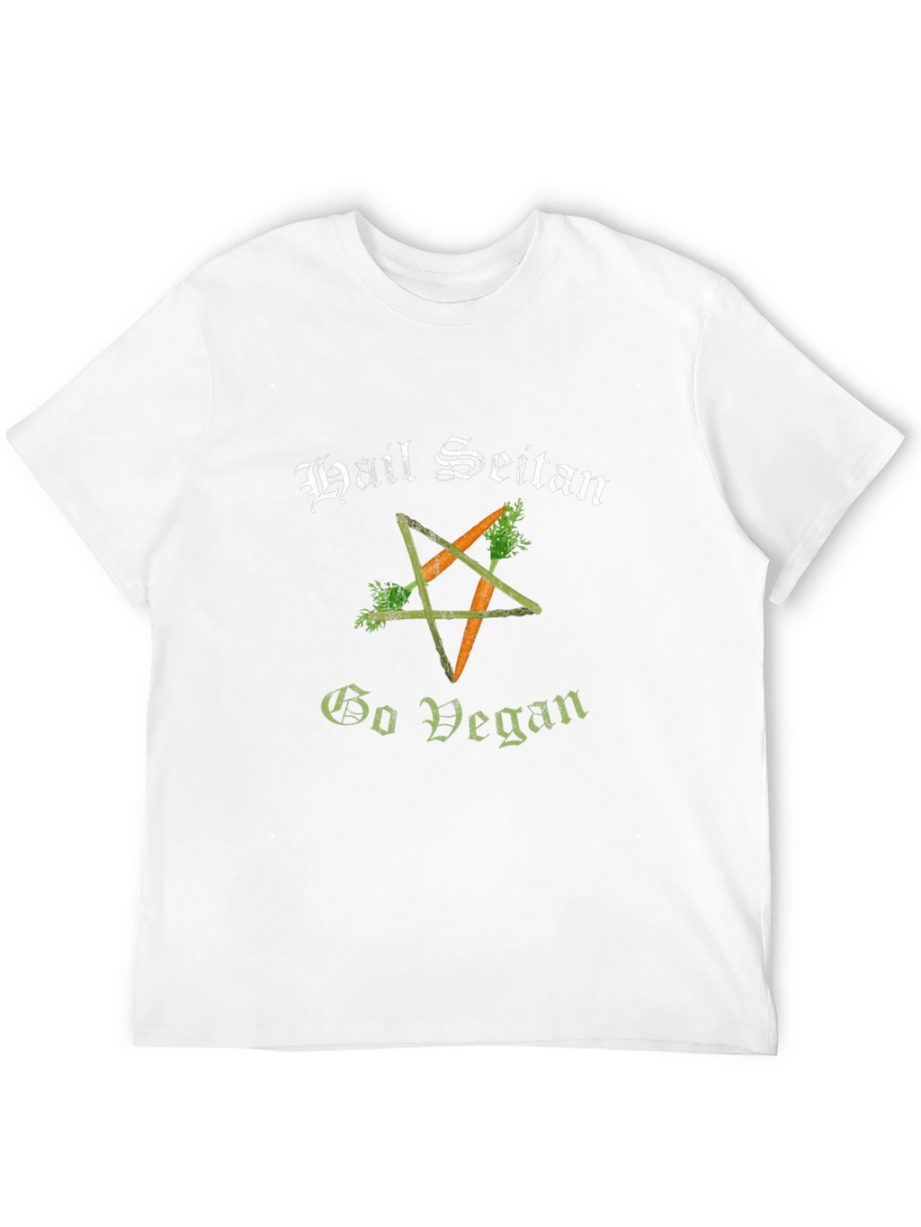 Hail Seitan Go Vegan T-Shirt