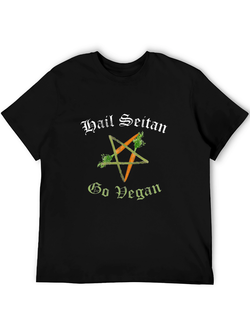 Hail Seitan Go Vegan T-Shirt