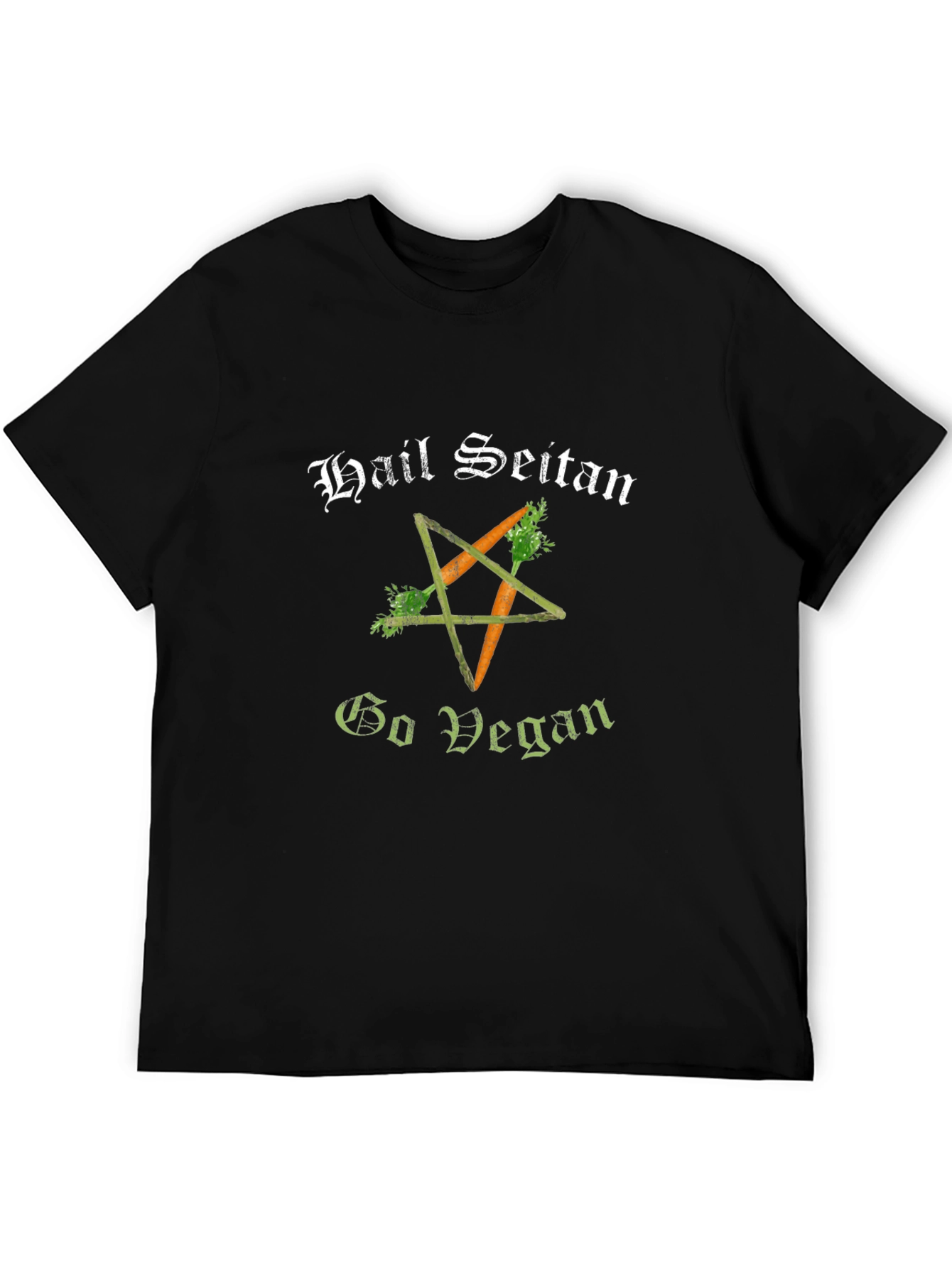 Hail Seitan Go Vegan T-Shirt