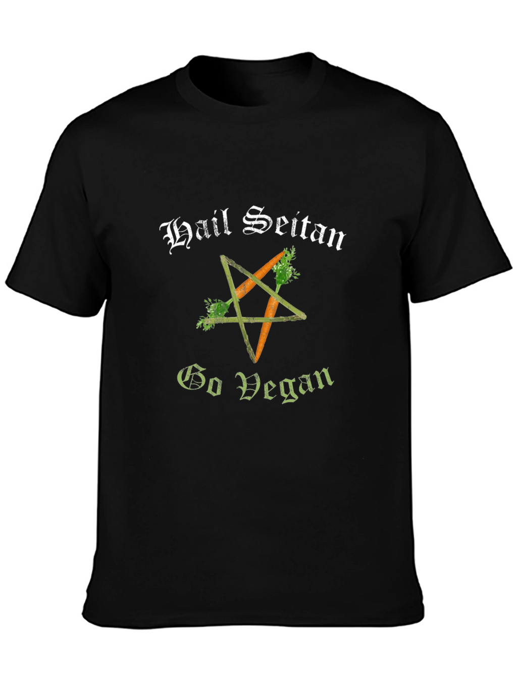 Hail Seitan Go Vegan T-Shirt
