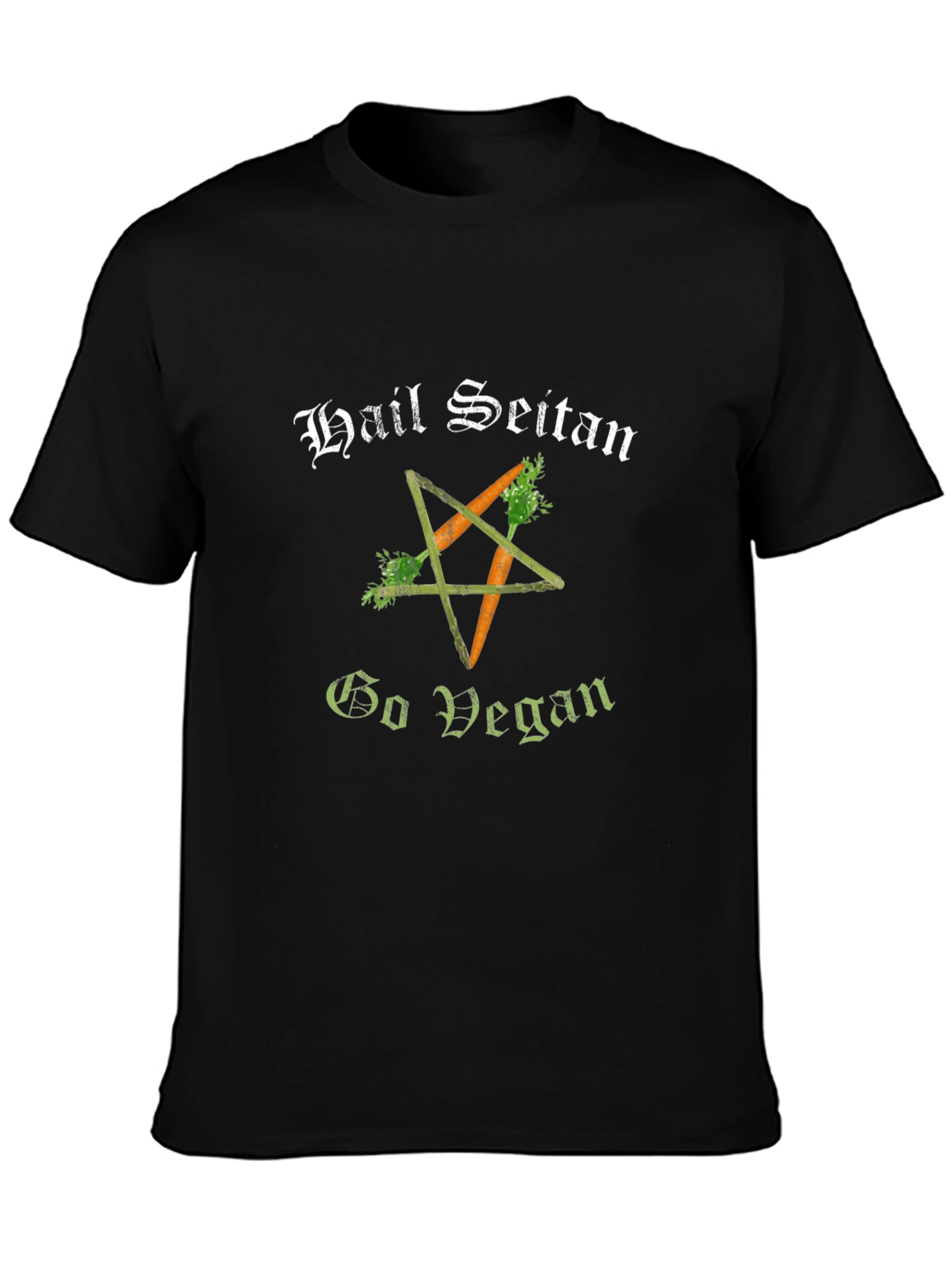 Hail Seitan Go Vegan T-Shirt