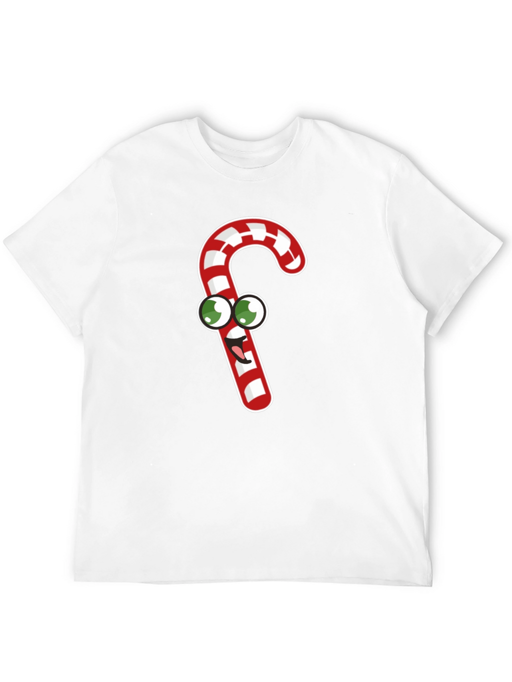 Cartoon Candy Cane T-Shirt