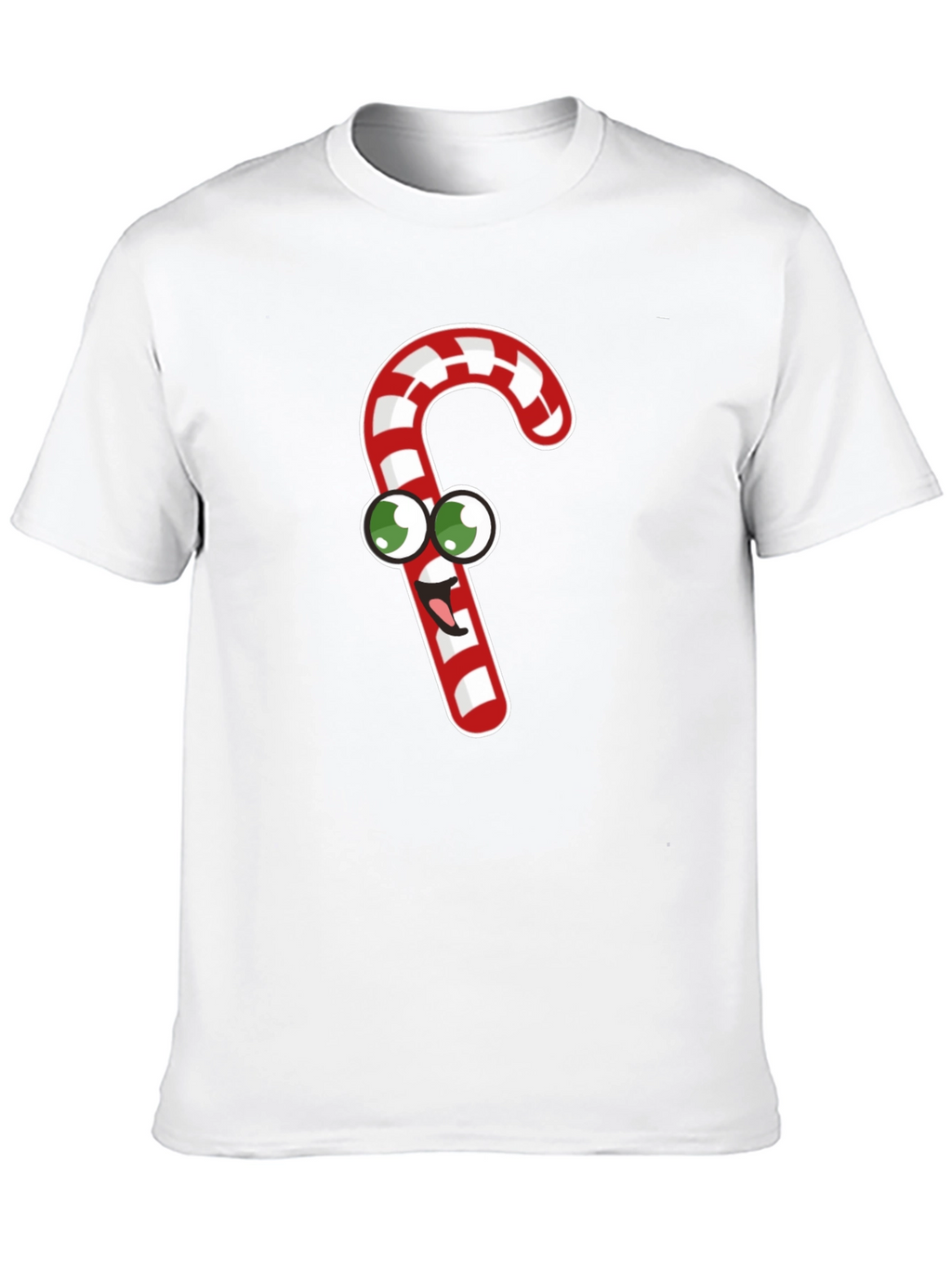 Cartoon Candy Cane T-Shirt