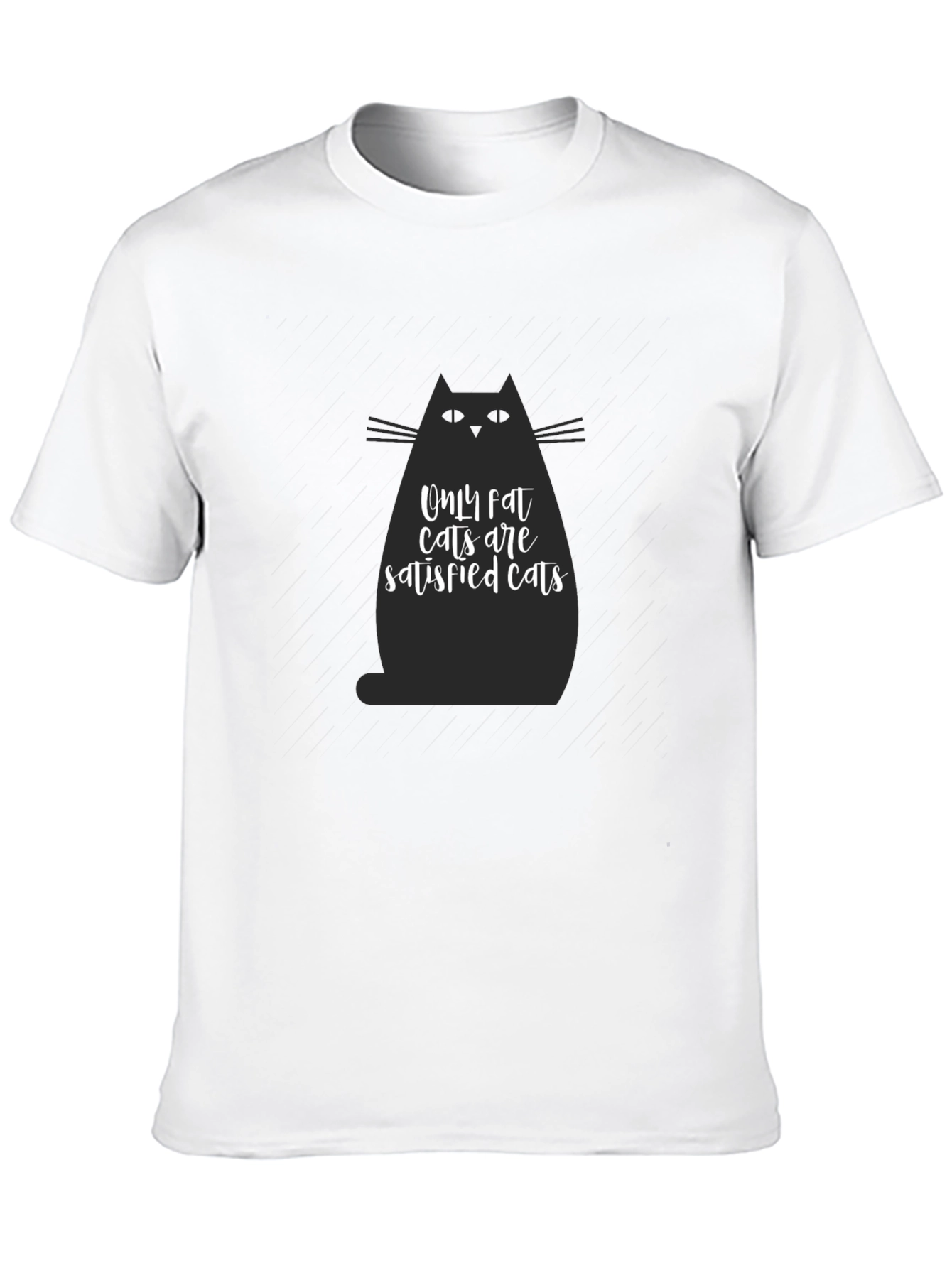 Fat Cats T-Shirt - Satisfied Cats Tee