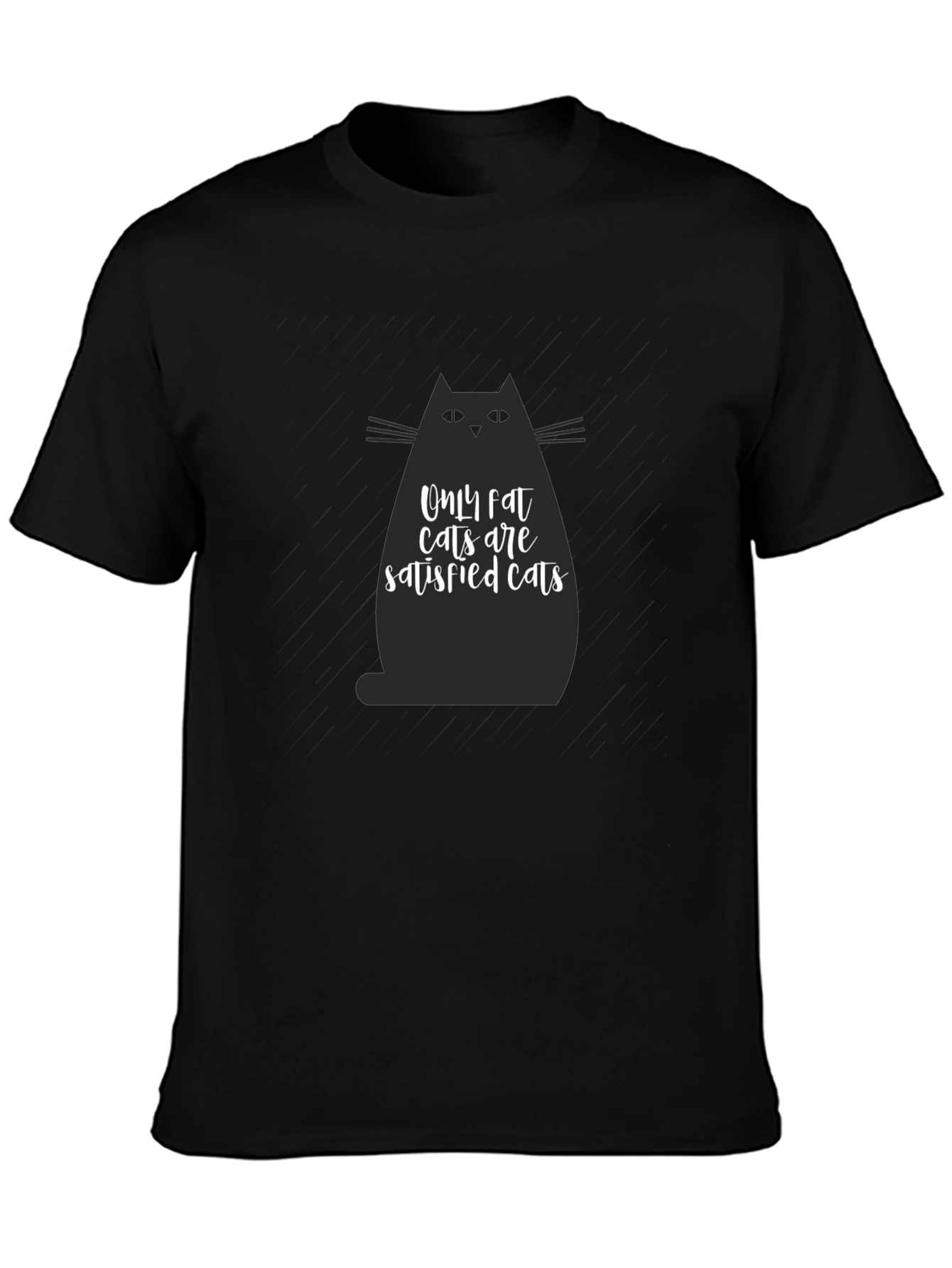 Fat Cats T-Shirt - Satisfied Cats Tee