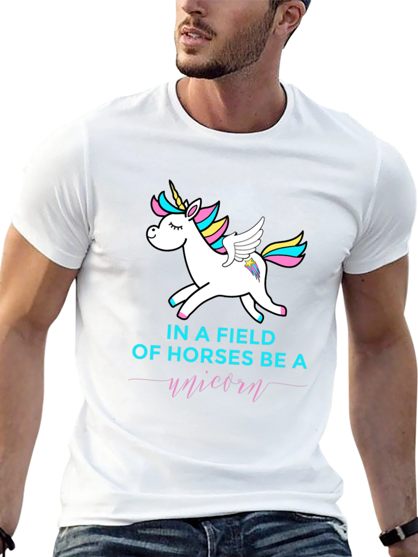 Be A Unicorn Graphic T-Shirt