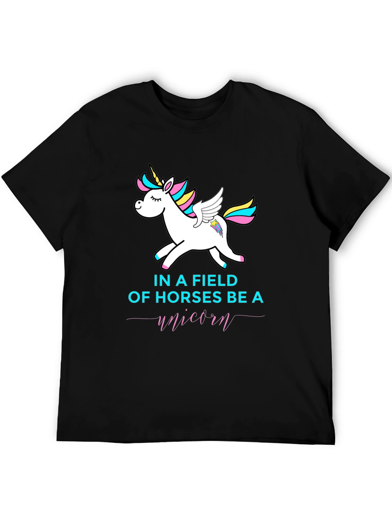 Be A Unicorn Graphic T-Shirt