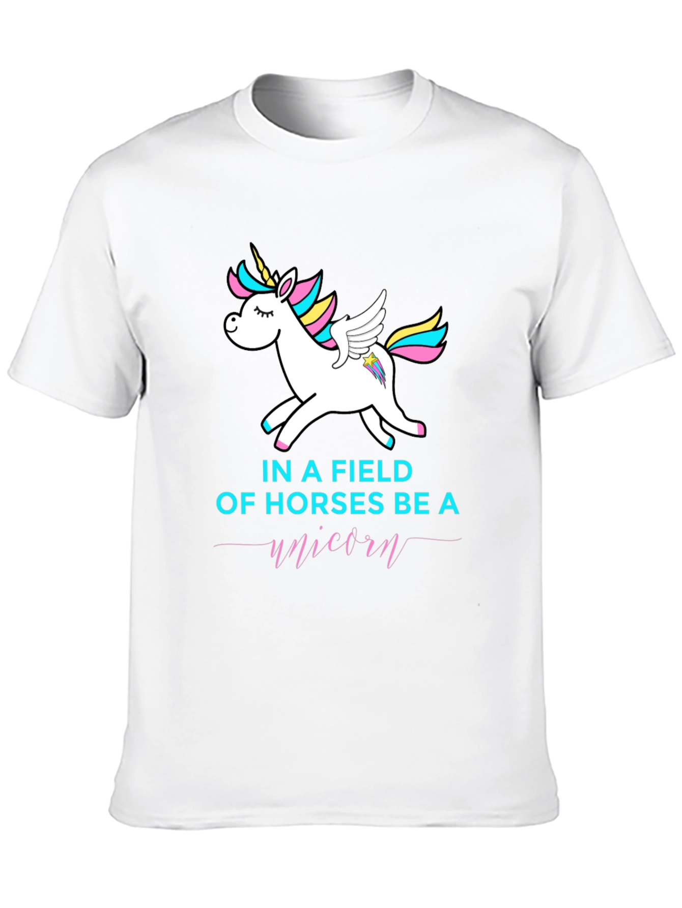 Be A Unicorn Graphic T-Shirt