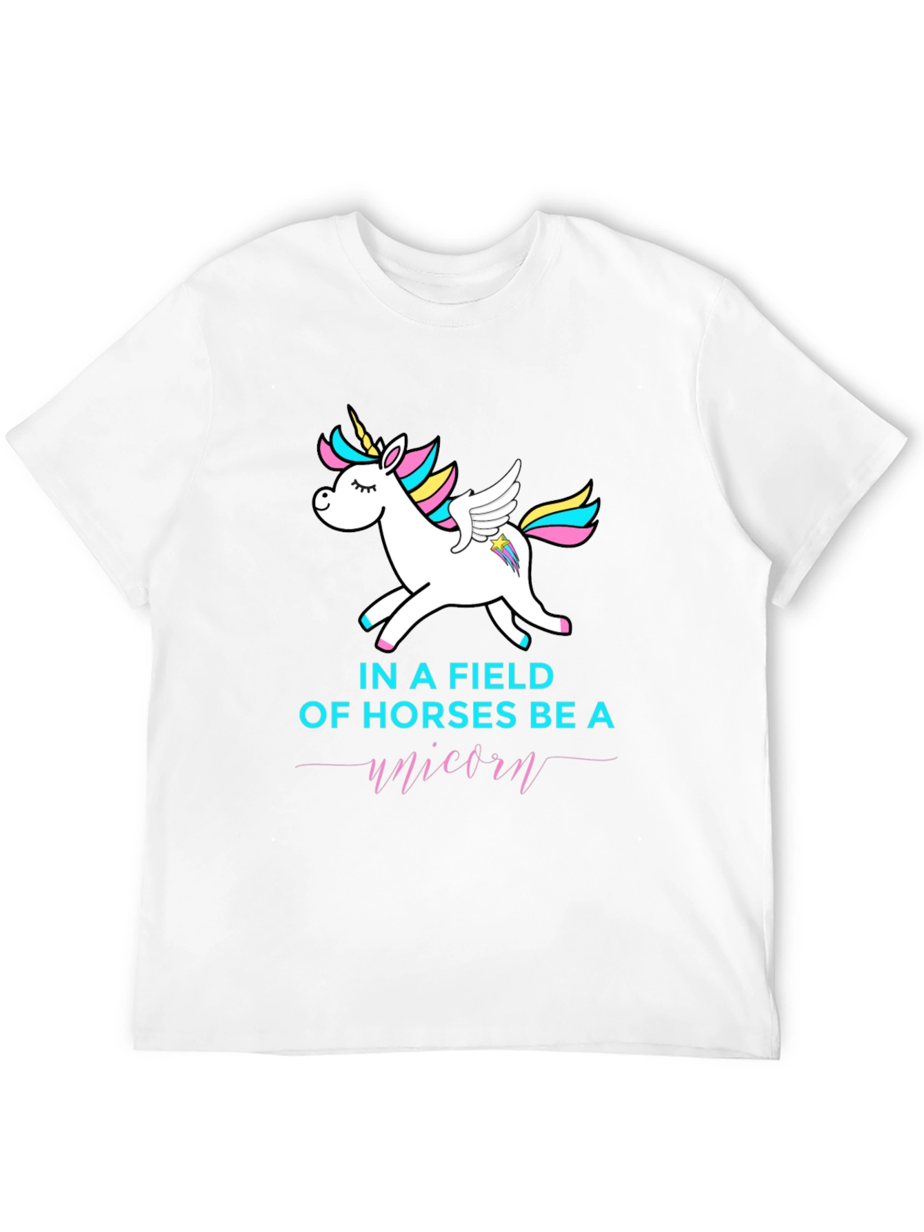 Be A Unicorn Graphic T-Shirt