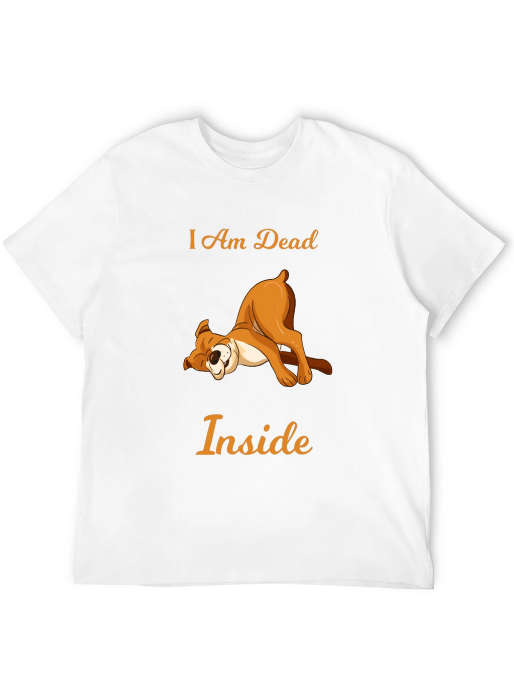 I Am Dead Inside Dog T-Shirt