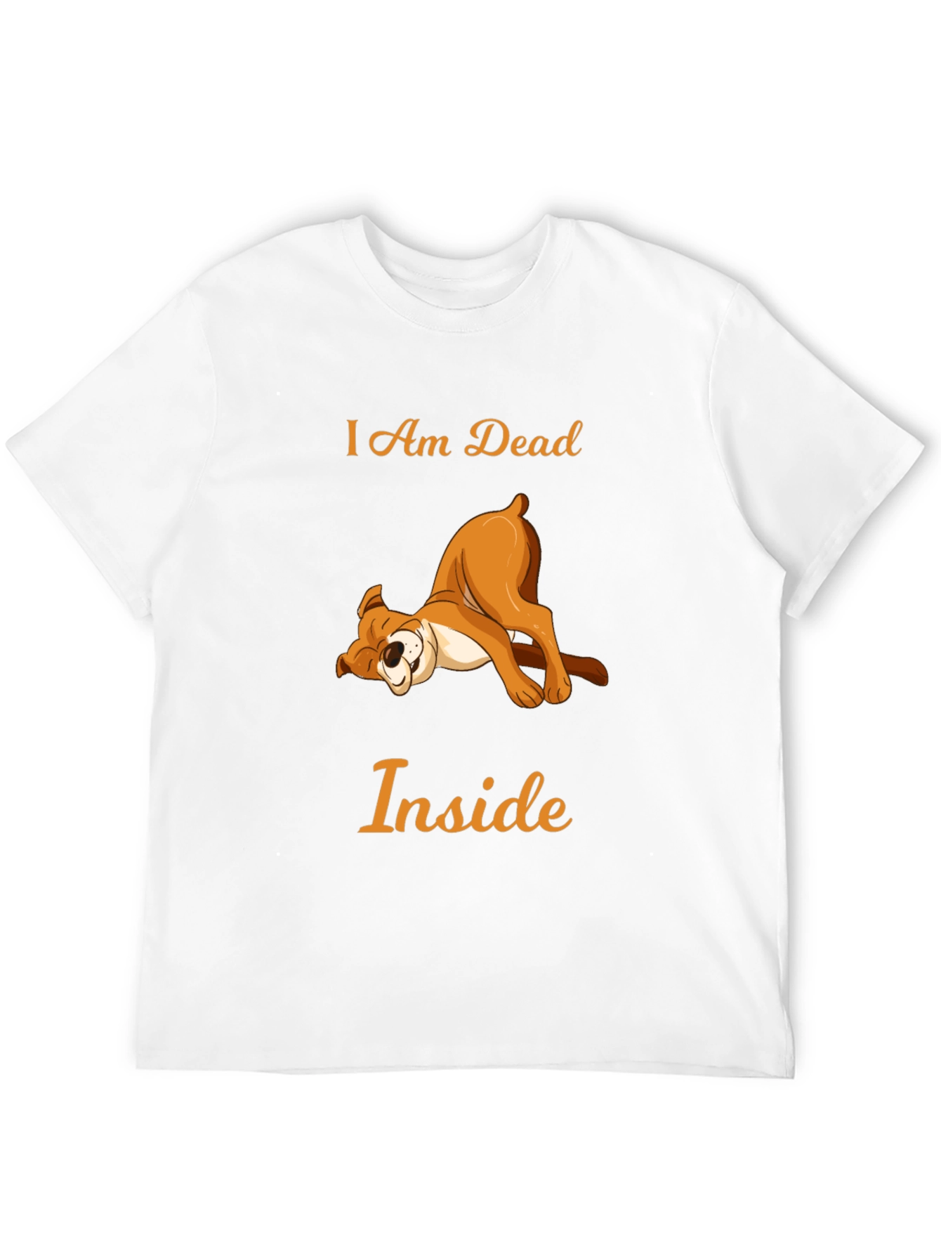 I Am Dead Inside Dog T-Shirt