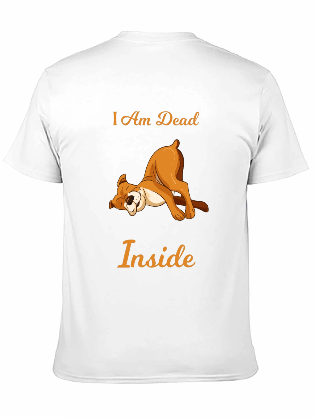 I Am Dead Inside Dog T-Shirt