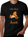 I Am Dead Inside Dog T-Shirt