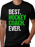 Best Hockey Coach Ever Graphic Tee