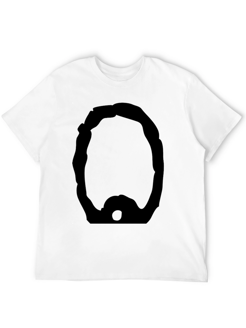 Mens Graphic Tee - Bold Mask Design