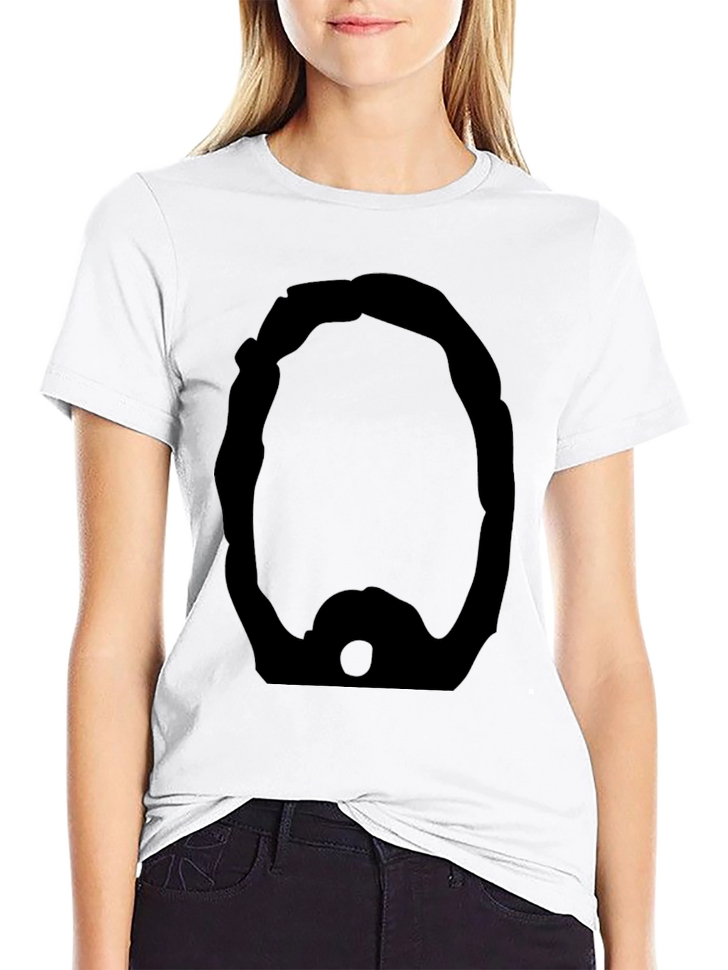 Mens Graphic Tee - Bold Mask Design