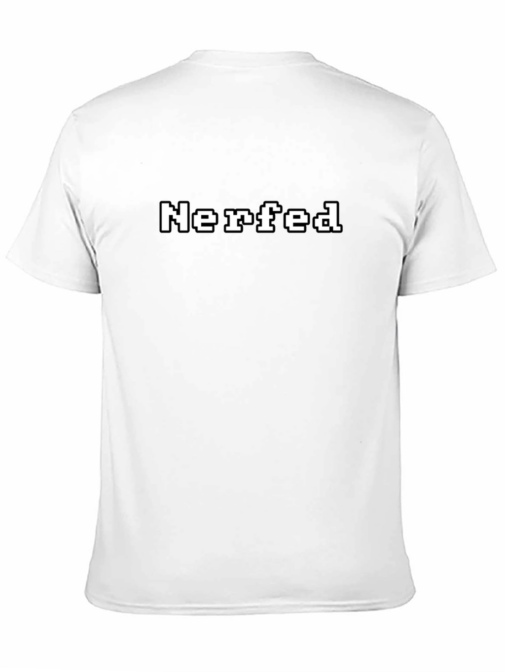Nerfed T-Shirt - Pixel Art Tee for Gamers