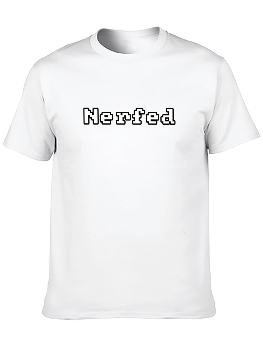 Nerfed T-Shirt - Pixel Art Tee for Gamers