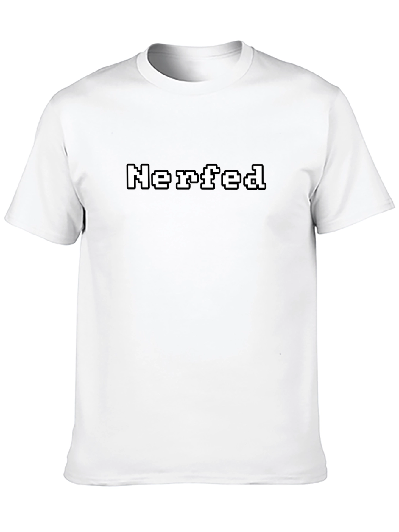 Nerfed T-Shirt - Pixel Art Tee for Gamers
