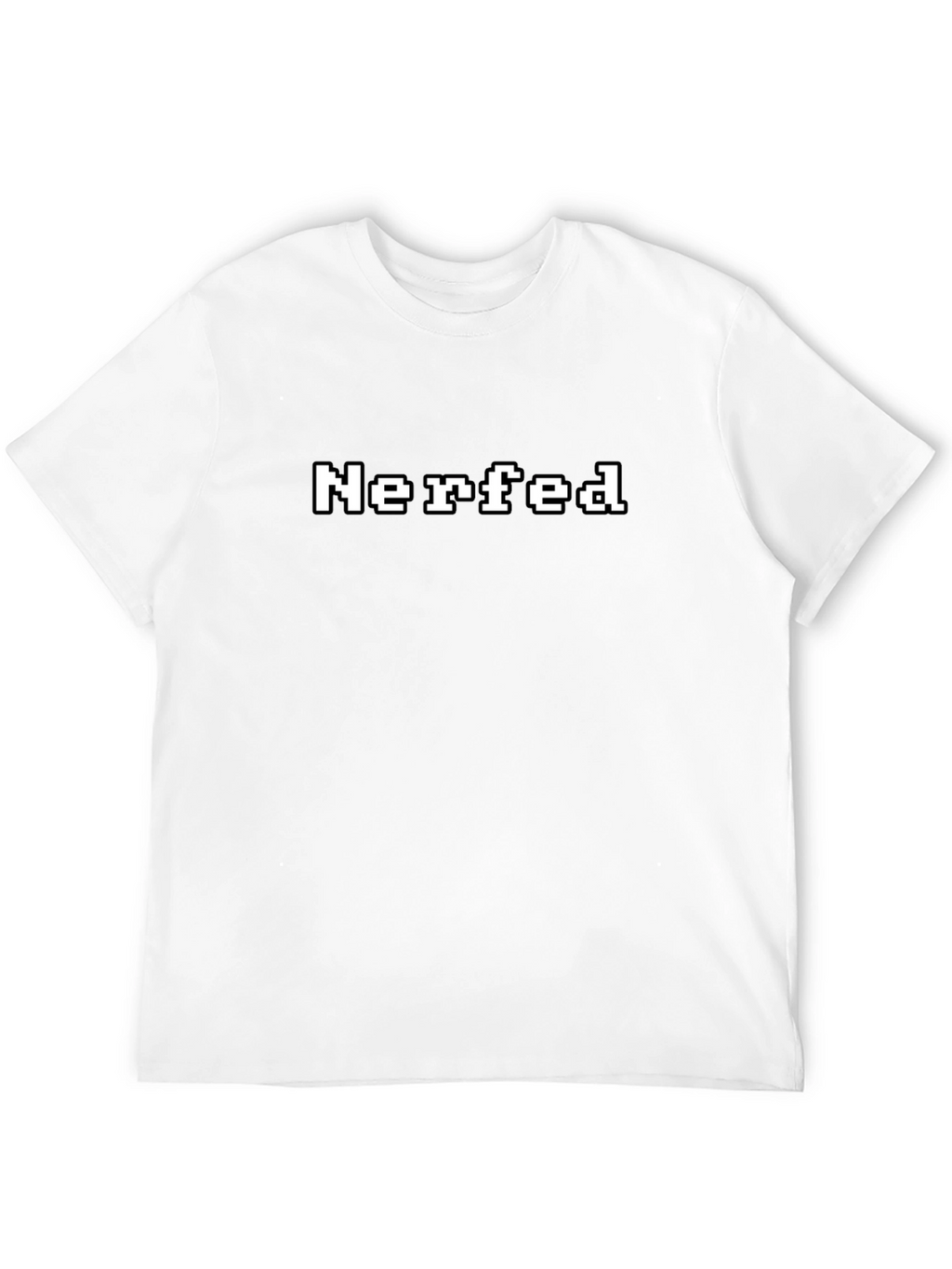 Nerfed T-Shirt - Pixel Art Tee for Gamers
