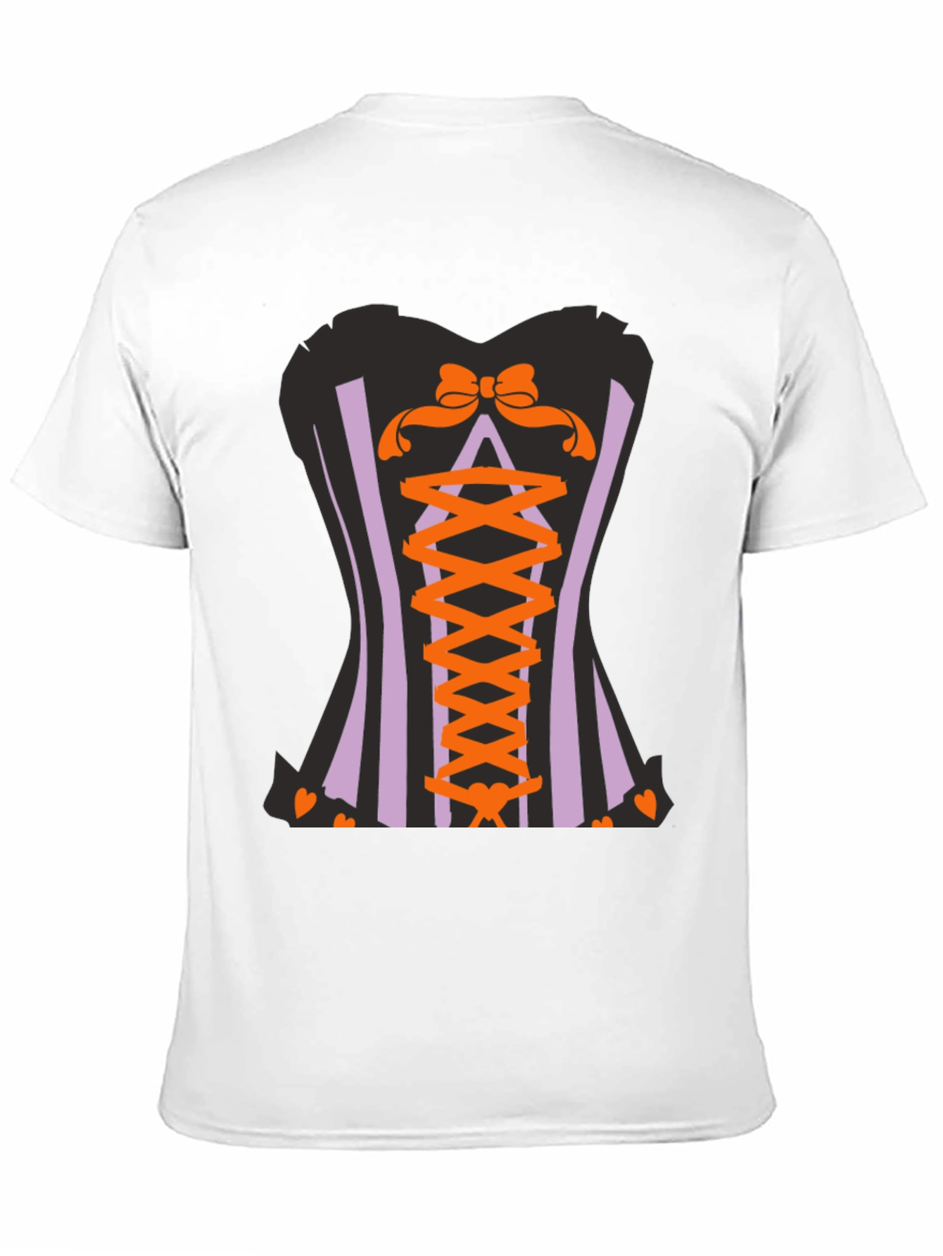 Corset Halloween Graphic T-Shirt