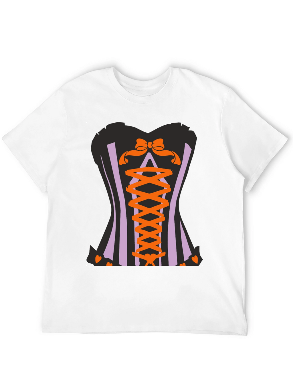 Corset Halloween Graphic T-Shirt