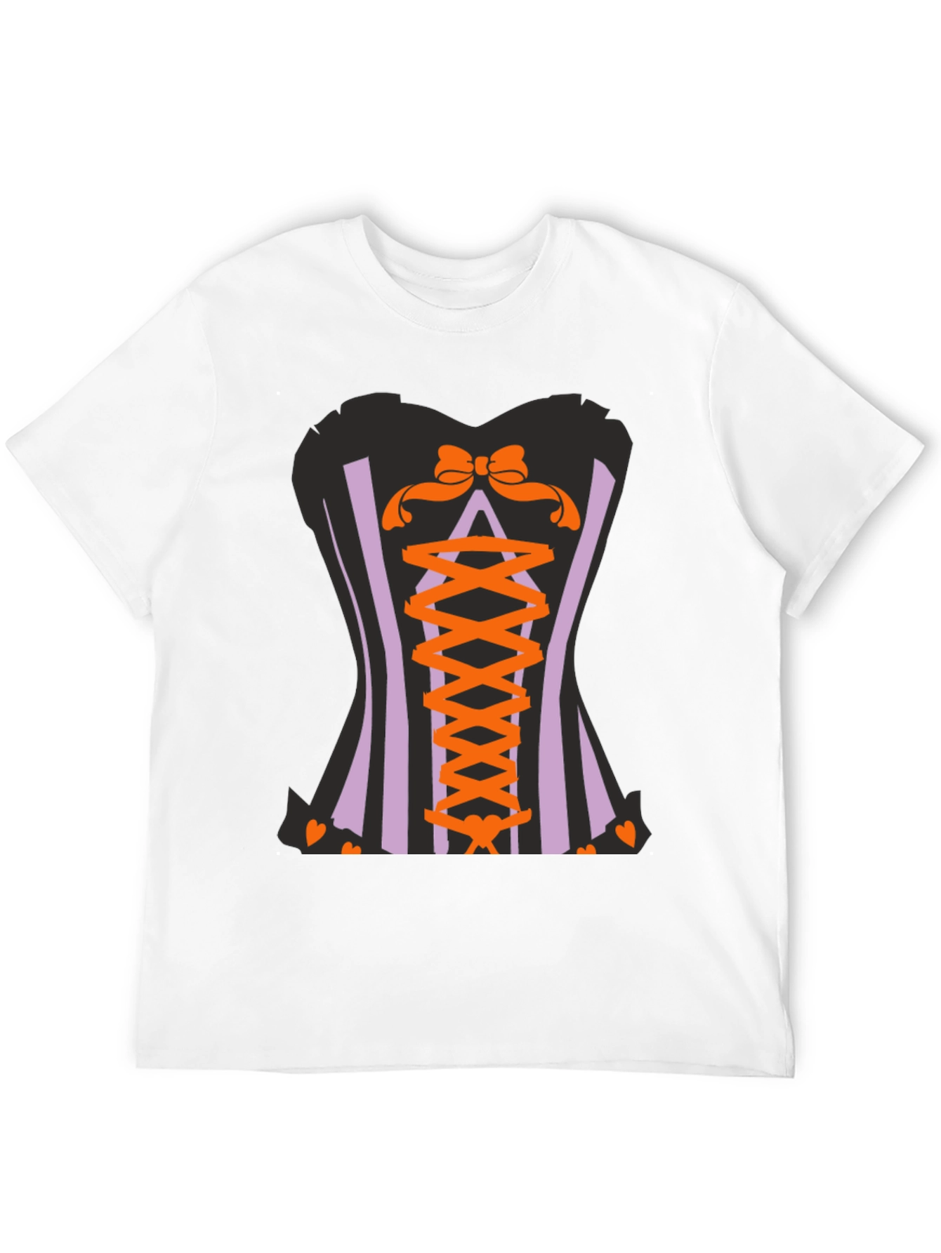 Corset Halloween Graphic T-Shirt