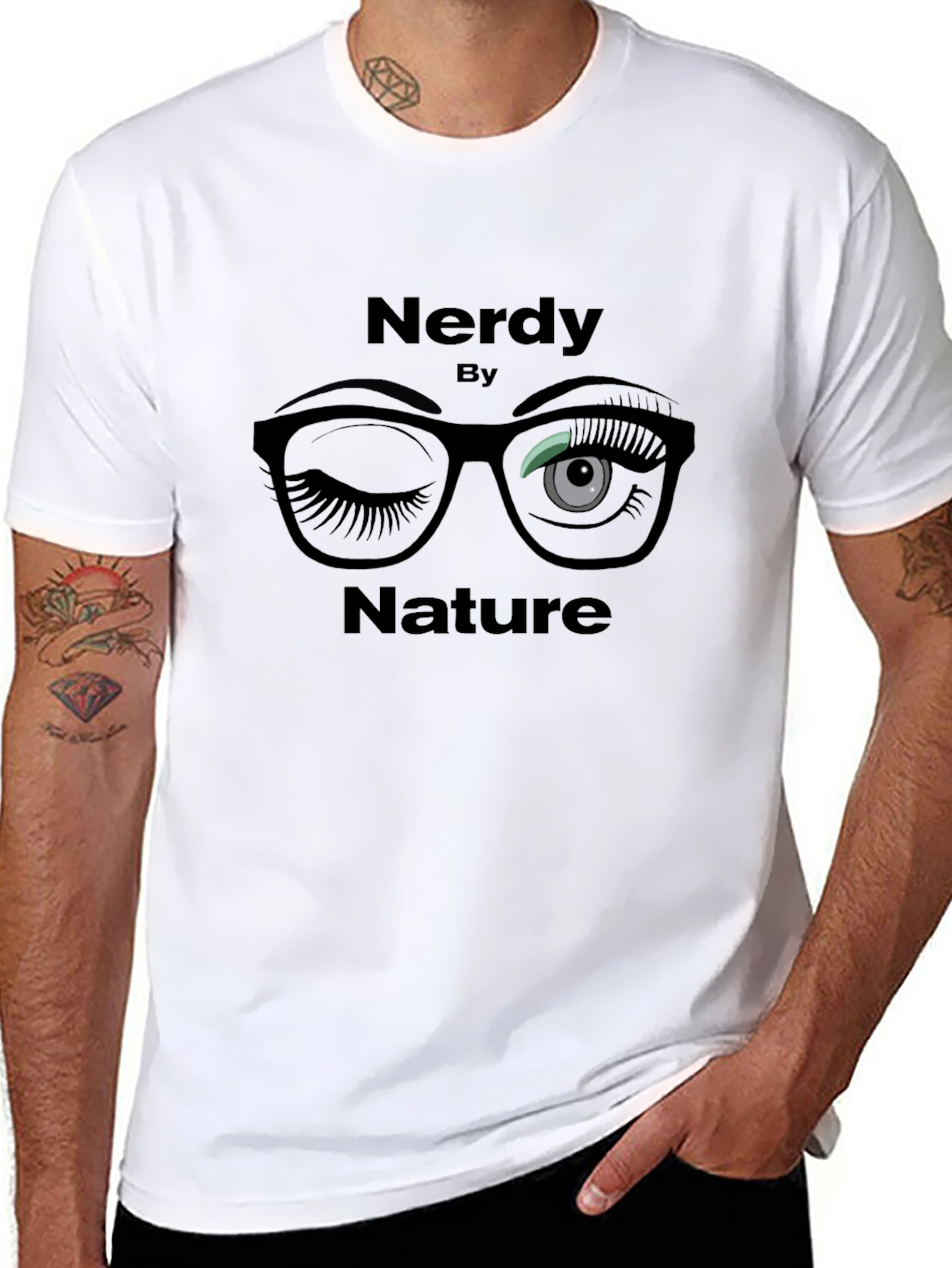 Nerdy By Nature Graphic T-Shirt