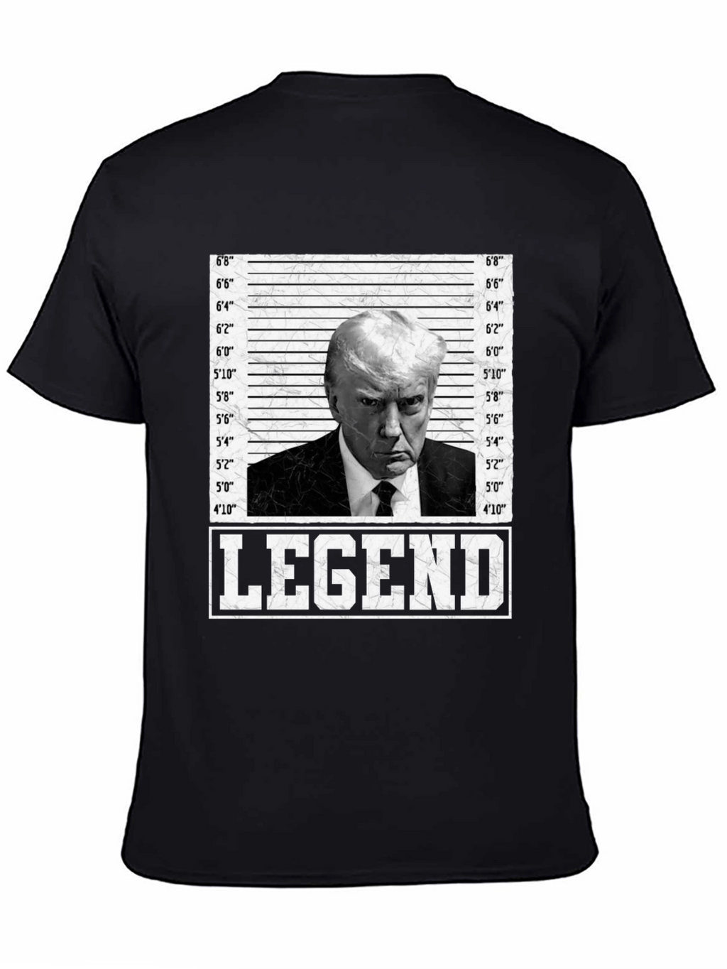Legend Trump Mugshot T-Shirt - Bold Statement Tee