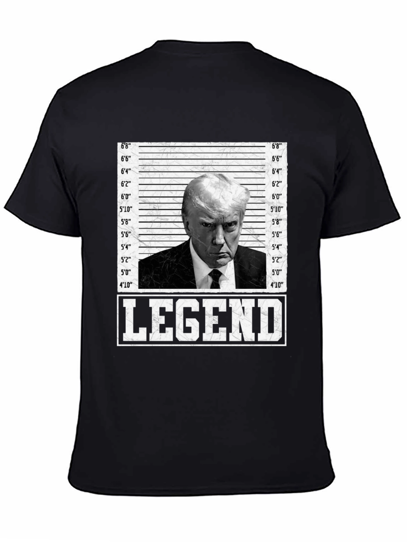 Legend Trump Mugshot T-Shirt - Bold Statement Tee