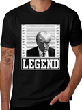 Legend Trump Mugshot T-Shirt - Bold Statement Tee