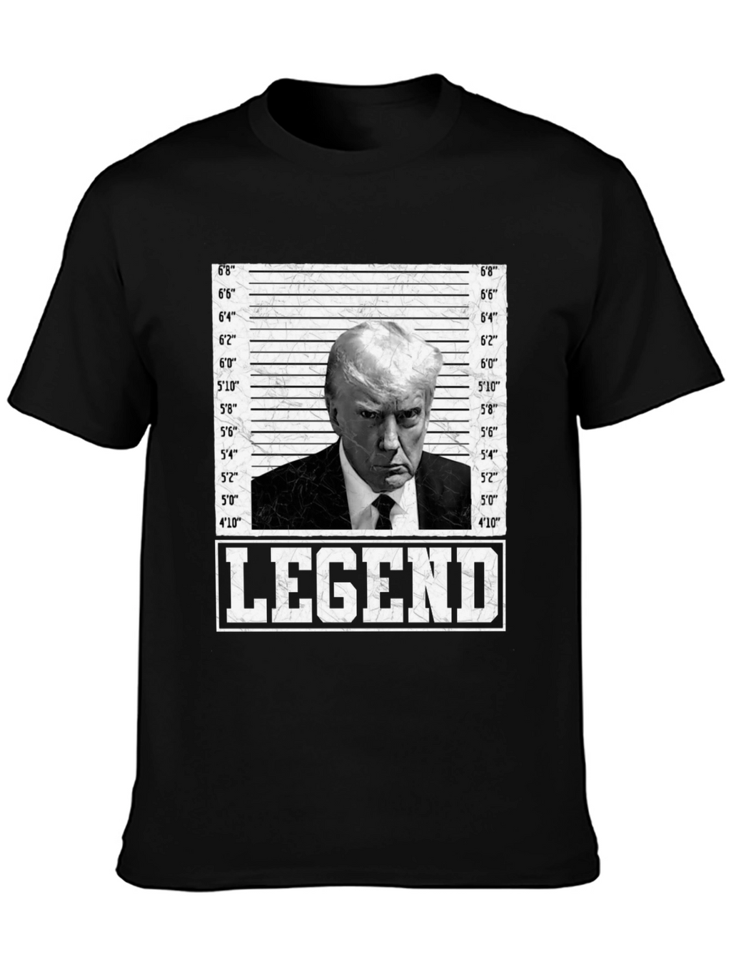 Legend Trump Mugshot T-Shirt - Bold Statement Tee