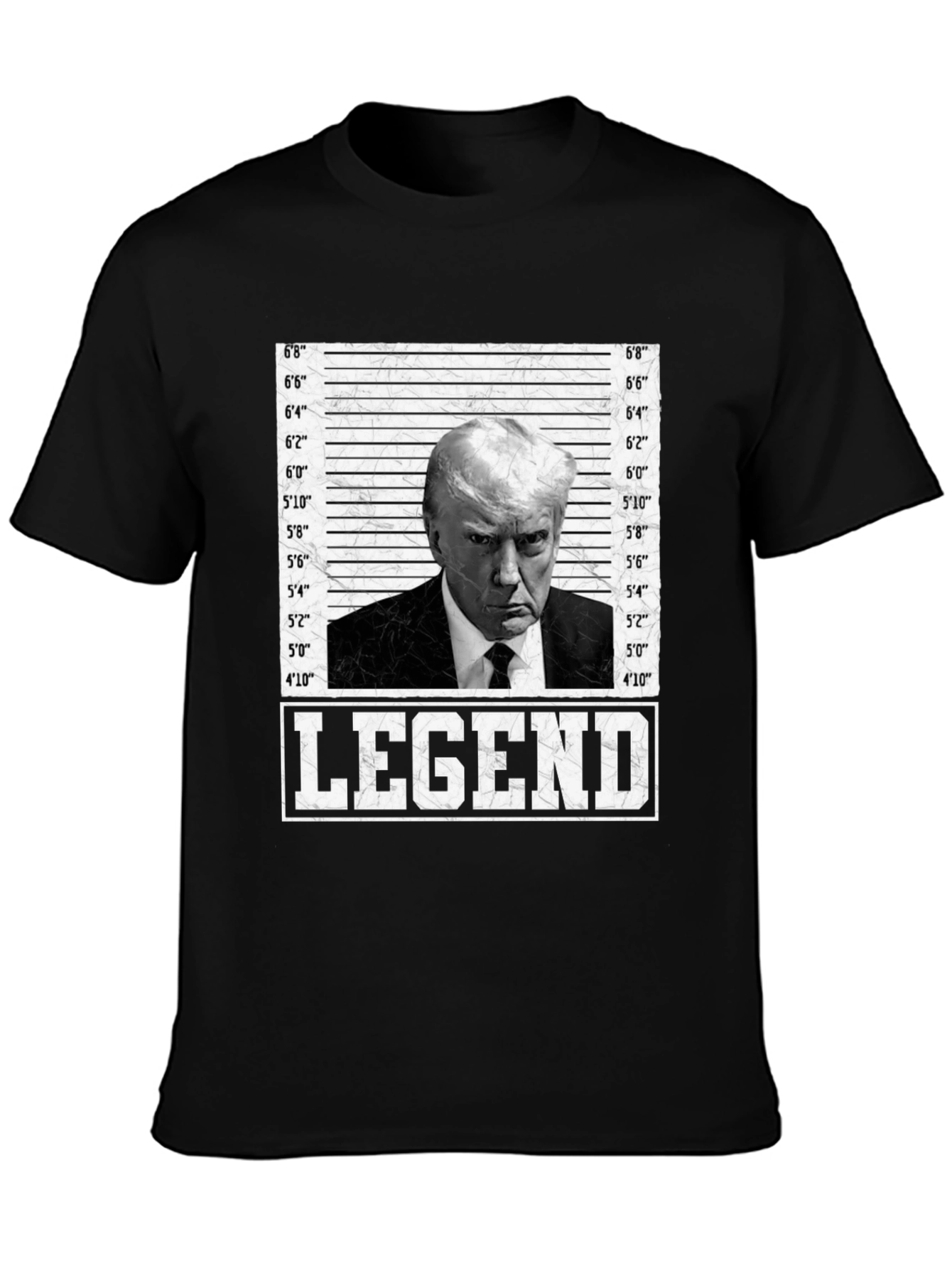 Legend Trump Mugshot T-Shirt - Bold Statement Tee