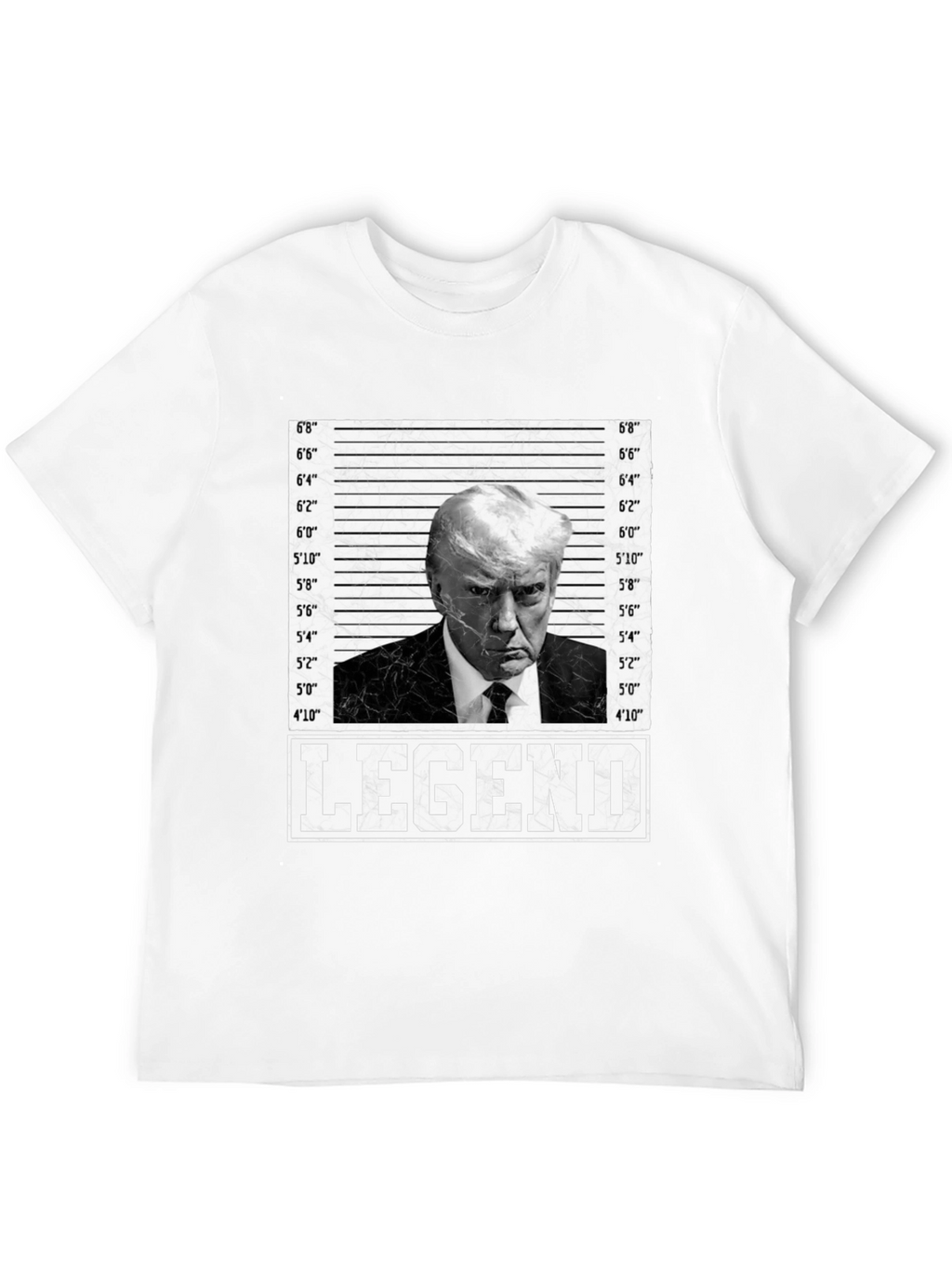 Legend Trump Mugshot T-Shirt - Bold Statement Tee