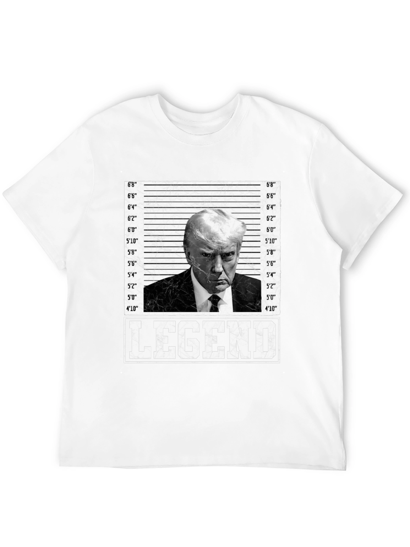Legend Trump Mugshot T-Shirt - Bold Statement Tee