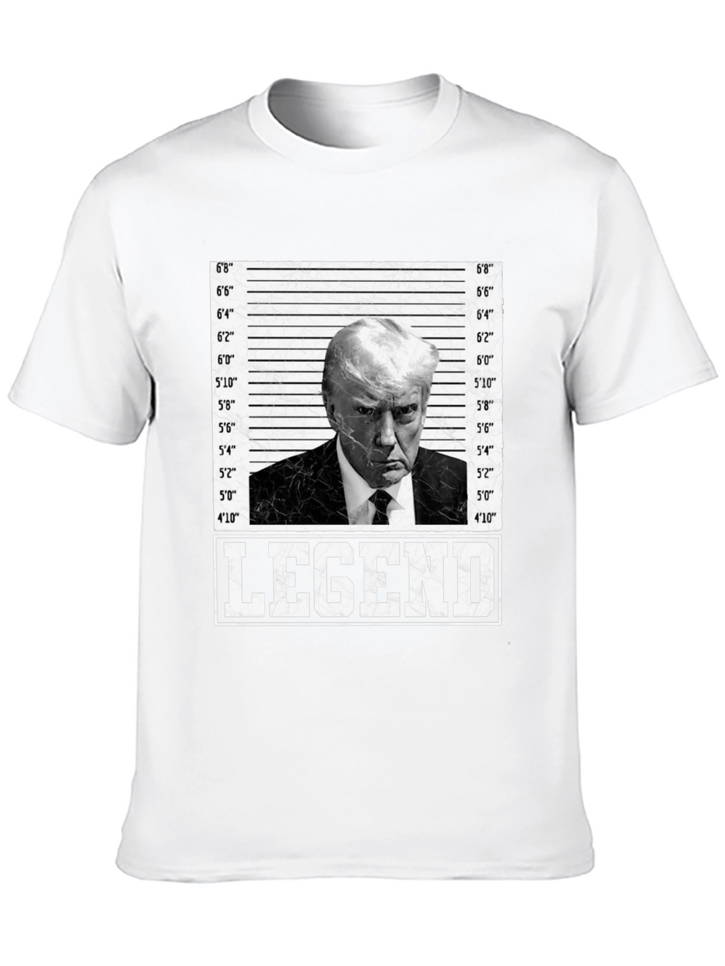 Legend Trump Mugshot T-Shirt - Bold Statement Tee