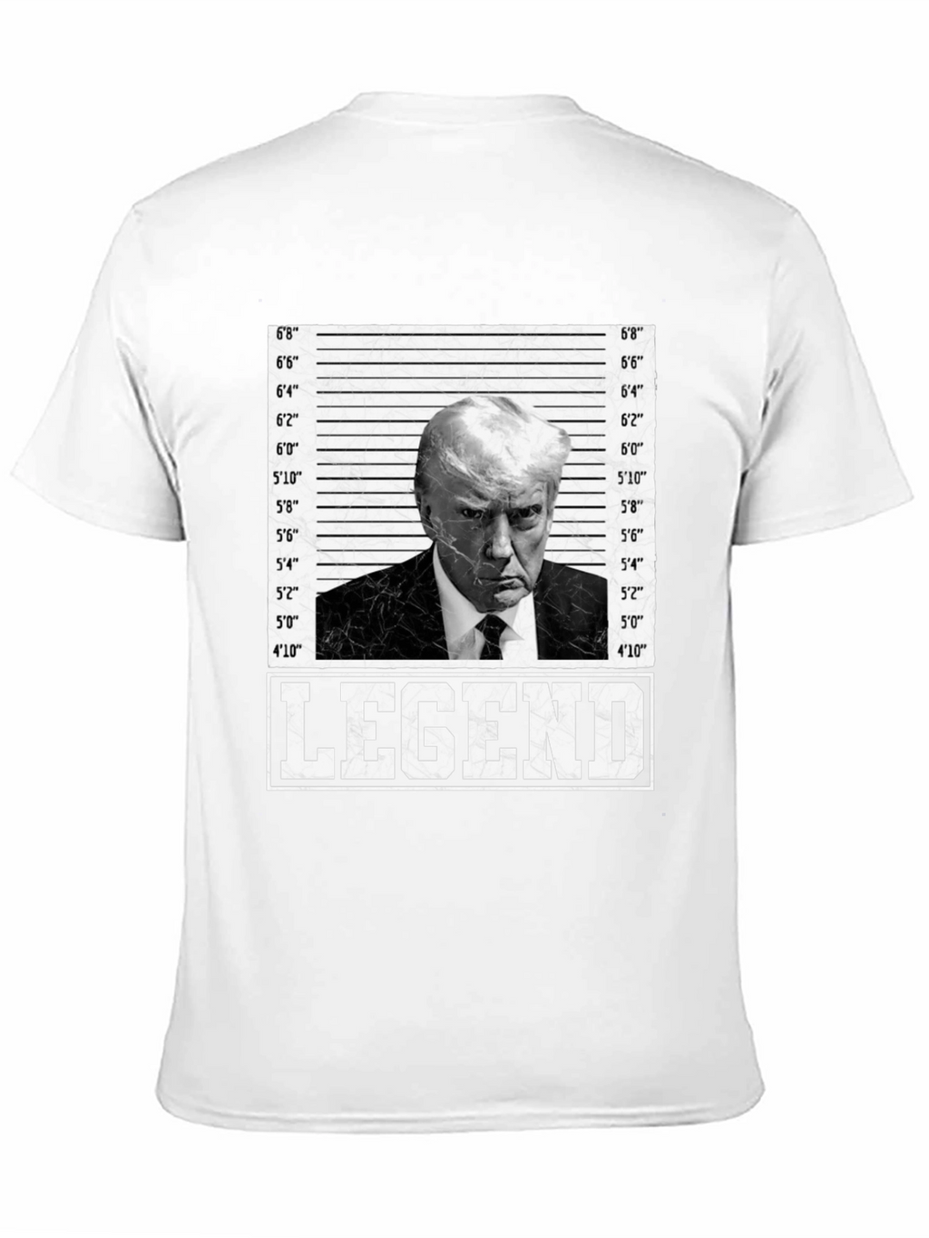 Legend Trump Mugshot T-Shirt - Bold Statement Tee