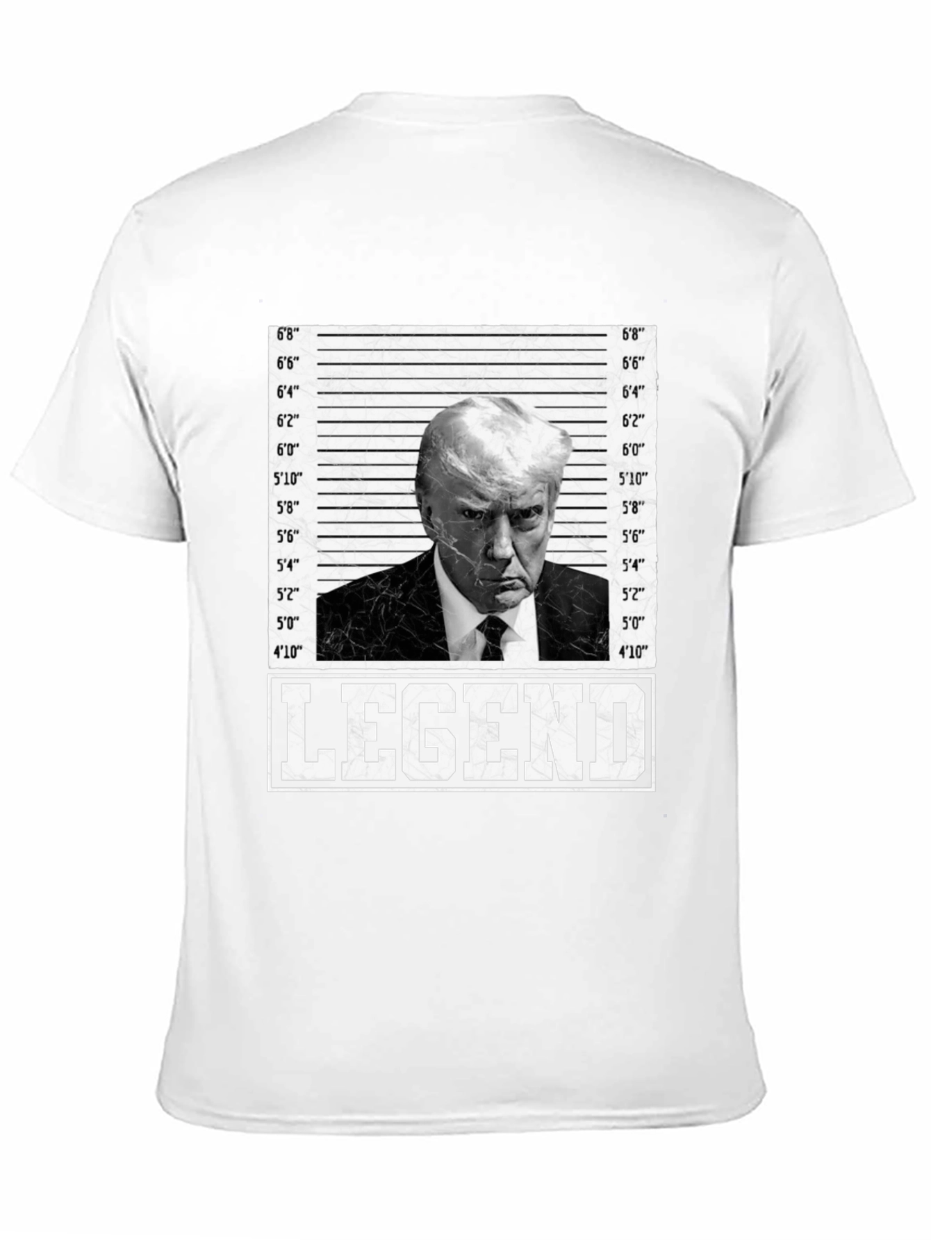 Legend Trump Mugshot T-Shirt - Bold Statement Tee