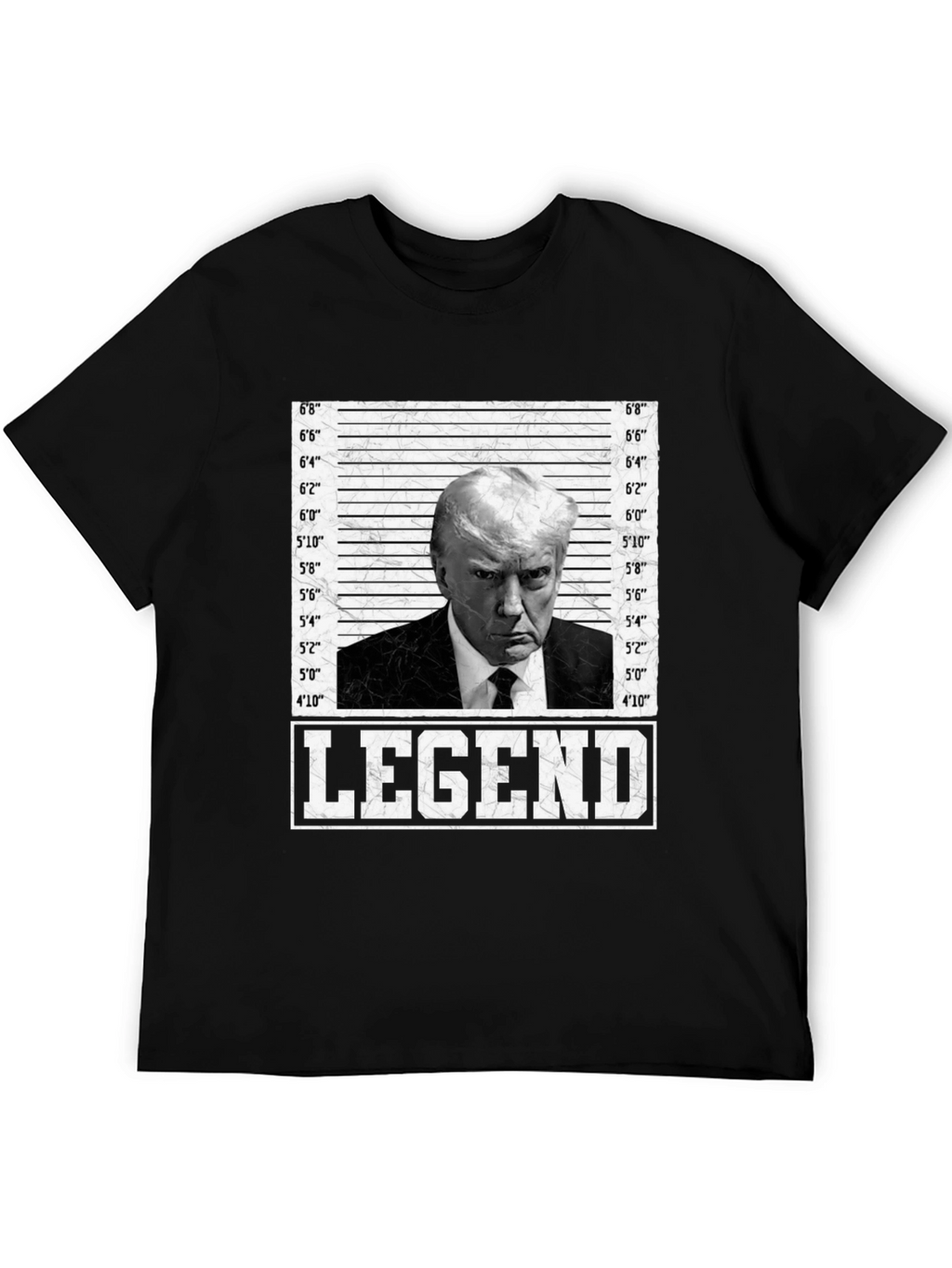 Legend Trump Mugshot T-Shirt - Bold Statement Tee