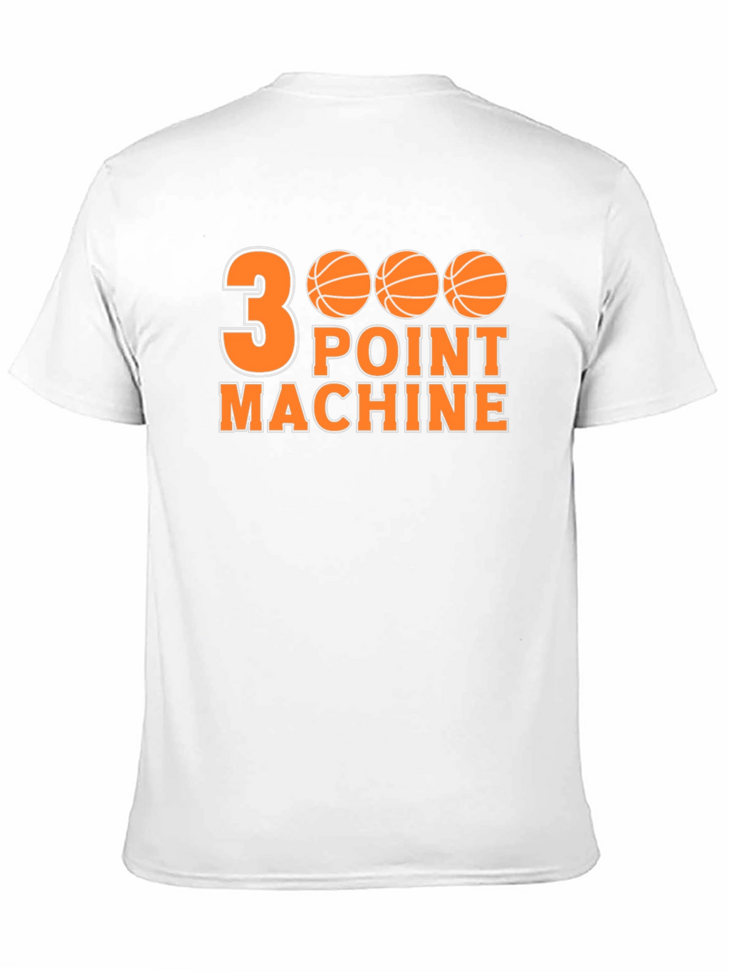 3 Point Machine Graphic T-Shirt - Basketball Fan Apparel