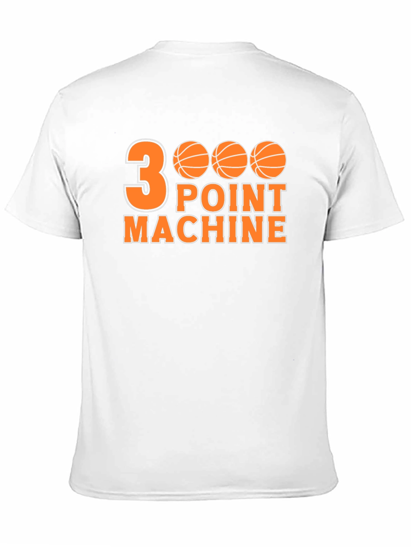 3 Point Machine Graphic T-Shirt - Basketball Fan Apparel