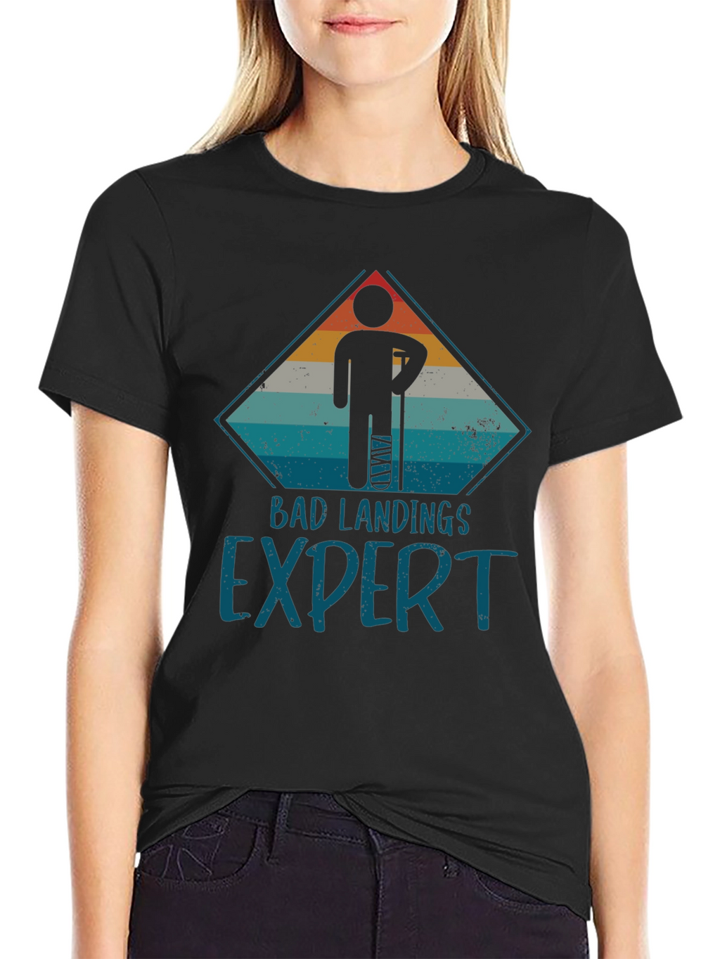 Bad Landings Expert Graphic T-Shirt