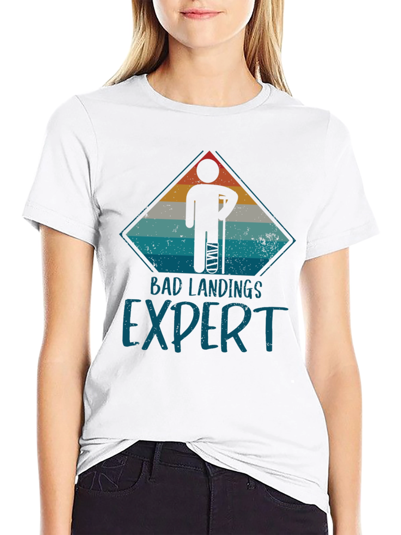 Bad Landings Expert Graphic T-Shirt